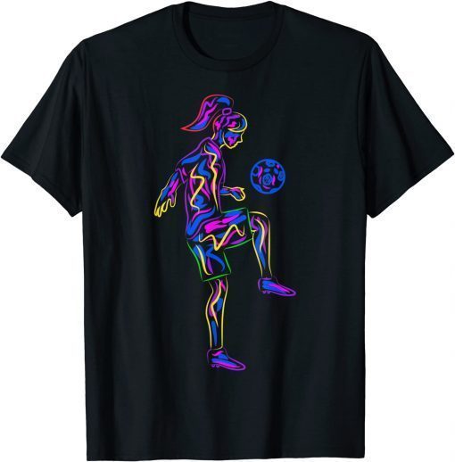 Soccer Girl Youth Women Players T-Shirt