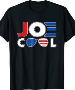 Cool Joe Biden American Flag Sunglasses Mens Womens Youth T-Shirt