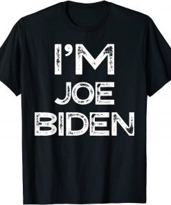 Pretend I'm Joe Biden Anti Government Sarcastic Halloween T-Shirt