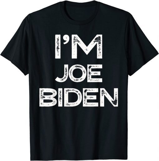 Pretend I'm Joe Biden Anti Government Sarcastic Halloween T-Shirt