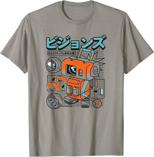 Star Wars Visions Robo Schematic T-Shirt