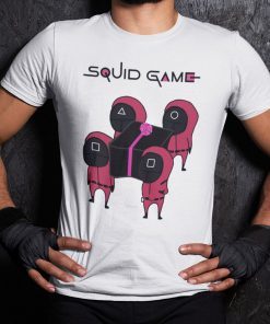 Kdrama The Squid Game Pink Guards TShirt