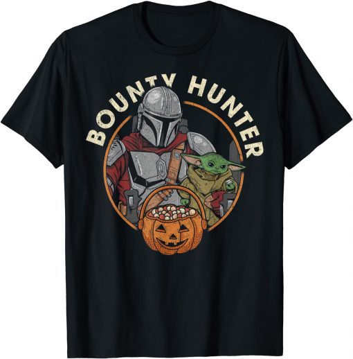 Star Wars The Mandalorian Halloween Candy Bounty Hunter T-Shirt