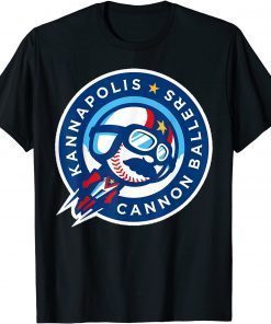 Official Kannapolis Cannons Ballers T-Shirt