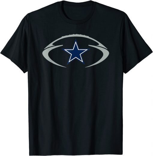 Dallas Fan Cowboys America Flag Gift Father T-Shirt