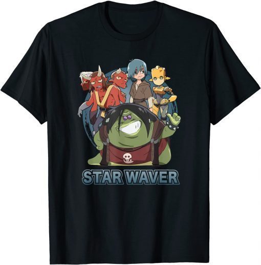 T-Shirt Star Wars Visions Tatooine Rhapsody Poster