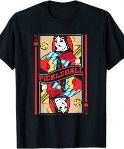 Official Pickleball Queens Card Funny Paddle Sports Player T-Shirt