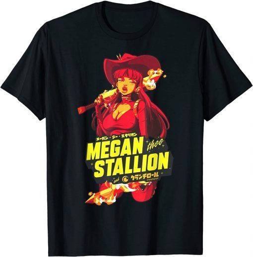 CR Loves Megan Thee Stallion Anime T-Shirt