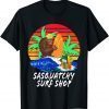 Sasquatchy Tiki Hut Surf Shop Funny T-Shirt