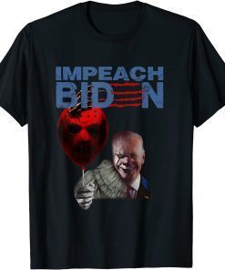 Impeach Biden, Anti Impeach Joe Biden Halloween Tee T-Shirt