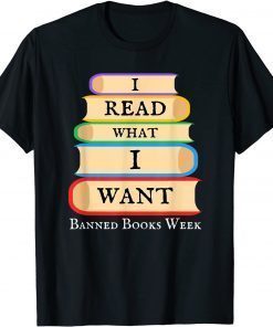 Vintage I Read What I Want Funny Book Lovers' Apparel T-Shirt