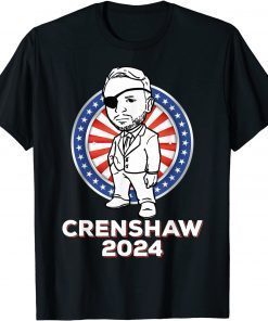 Vote Dan Crenshaw 2024 Shirt Campaign Texas President 2024 T-Shirt