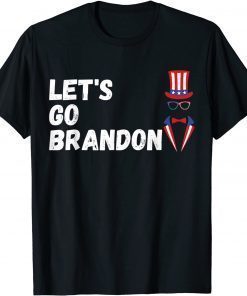 Funny Lets Go Brandon Let's Go Brandon Funny American Flag TShirt