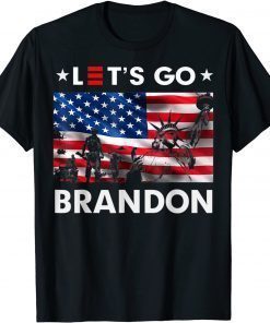 Official Statue of Liberty Let's Go Brandon T-Shirt