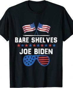 Classic Bare Shelves Biden is a Funny Meme for Christmas T-Shirt