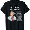 T-Shirt Fuck Biden Lets Go Brandon Let's Go Brandon Funny
