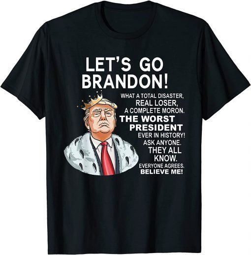 T-Shirt Fuck Biden Lets Go Brandon Let's Go Brandon Funny