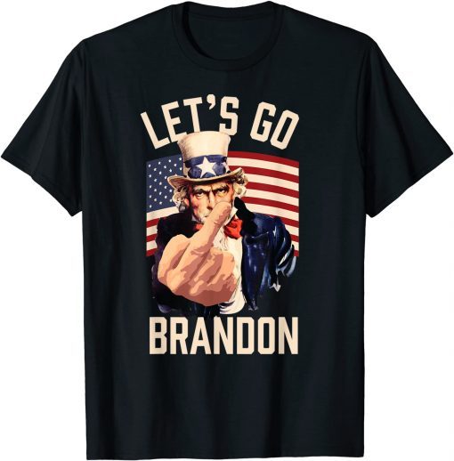 T-Shirt Let's Go Brandon Uncle Sam Let's Go Brandon Chant