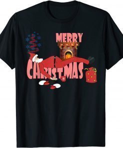 2021 This Is My Christmas Pajama ,Santa Claus Is Sleeping T-Shirt