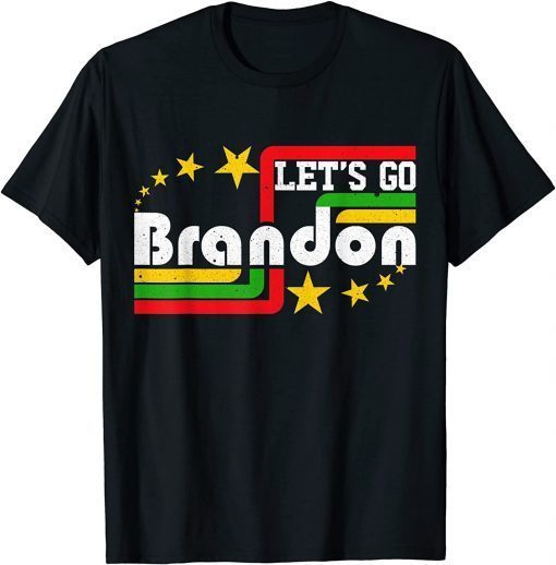2021 Let’s Go Brandon Stars Anti Biden T-Shirt