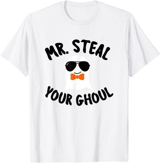 Classic Mr. Steal Your Ghoul Ghost Costume Boys Halloween T-Shirt