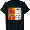 T-Shirt Let's Go Brandon Tee Conservative Anti Liberal US Flag