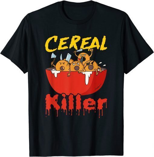 2021 Serial Killer Parody, Cereal Killer T-Shirt
