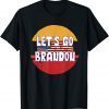2021 Let's go brandon funny let's go brandon USA flag tee T-Shirt