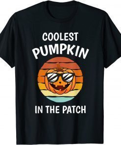 Coolest Pumpkin In The Patch Halloween T-Shirt