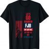 Funny Let's Go Brandon US Flag With Statue of Liberty Tee Shirts