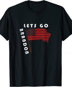 Classic Let's Go Brandon American USA Flag FGB Impeach Biden Chant T-Shirt