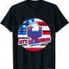 2021 Let’s Go Brandon Conservative US Flag T-Shirt