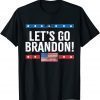 Funny FJB Chant Biden Lets Go Brandon Let's go Brandon USA Flag Shirts