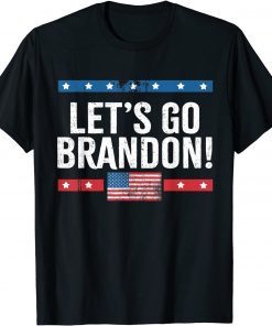 Funny FJB Chant Biden Lets Go Brandon Let's go Brandon USA Flag Shirts