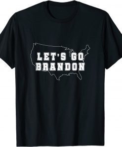 T-Shirt FJB Chant Let's Go Brandon USA Conservative Fuck Biden