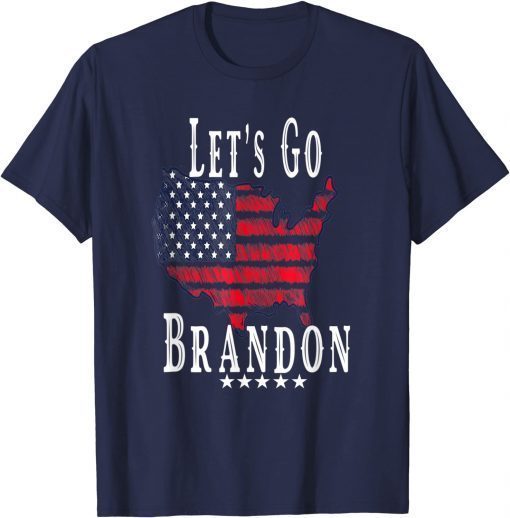 Anti Biden Lets Go Brandon Impeach 46 Unisex Tee Shirt