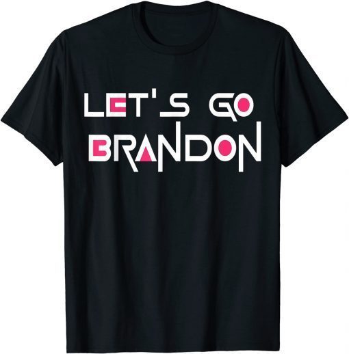 2021 Let's Go Brandon Lets Go Brandon Puzzle Game Funny T-Shirt