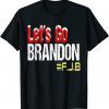 2021 Let's Go Brandon Tee Conservative Anti Liberal US Flag T-Shirt