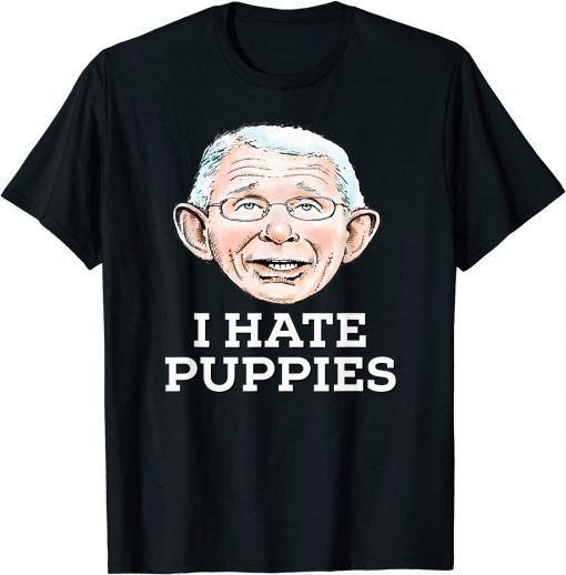 Official Fauci Puppies Beagle Dogs Pro USA Sarcasm Anti Fauci Biden T-Shirt