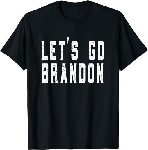 Mens Let's Go Brandon, Joe Biden Chant, Impeach Biden Costume T-Shirt