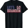 TShirt Fuck Joe Biden Let’s Go Brandon Conservative US Flag Gift