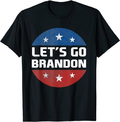 Official Let’s Go Brandon Conservative US Flag Gift T-Shirt