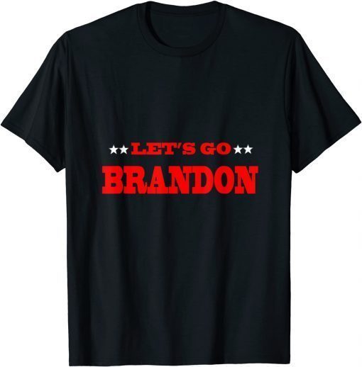 Classic Let's Go Brandon Flag Sunglasses Funny Anti Bien Club T-Shirt