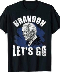 Funny Biden Let's Go Brandon Conservative Anti Liberal US T-Shirt