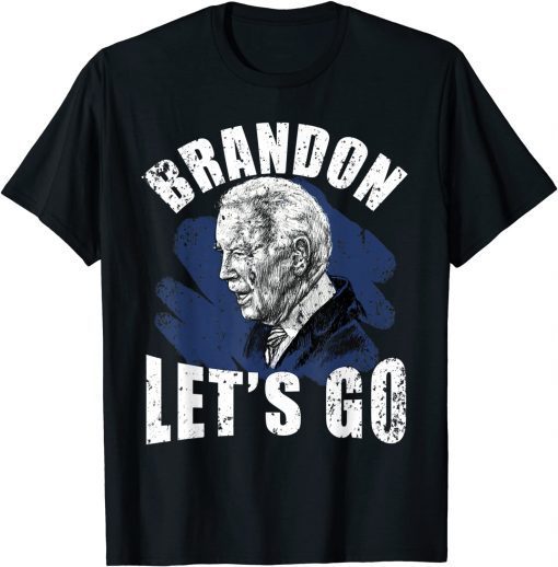 Funny Biden Let's Go Brandon Conservative Anti Liberal US T-Shirt