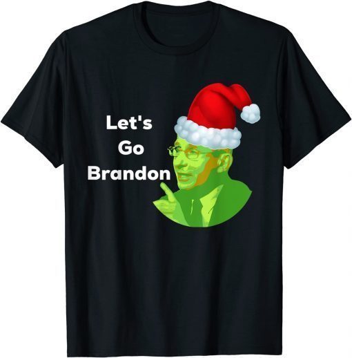 Official Let's Go Brandon Fauci Naughty Elf Pro USA Anti Joe Biden T-Shirt