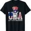 Funny Lets Go Brandon Let's Go Brandon Funny Men Women Vintage TShirt