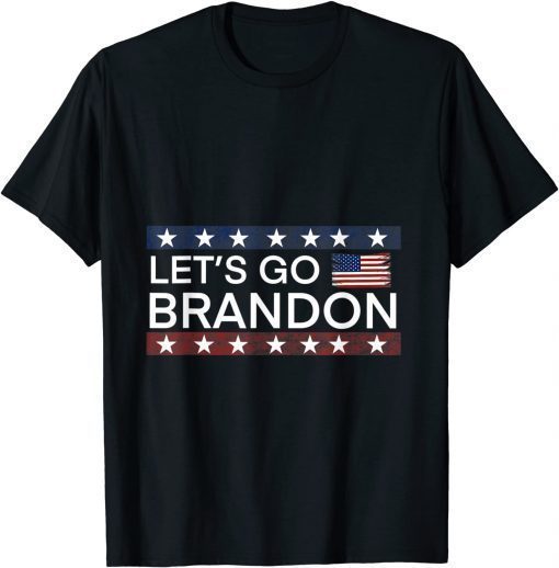 Funny Lets Go Brandon Let's Go Brandon Funny Men Women Vintage T-Shirt