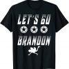 Vintage US Flag Let's Go Brandon Conservative Anti Liberal T-Shirt