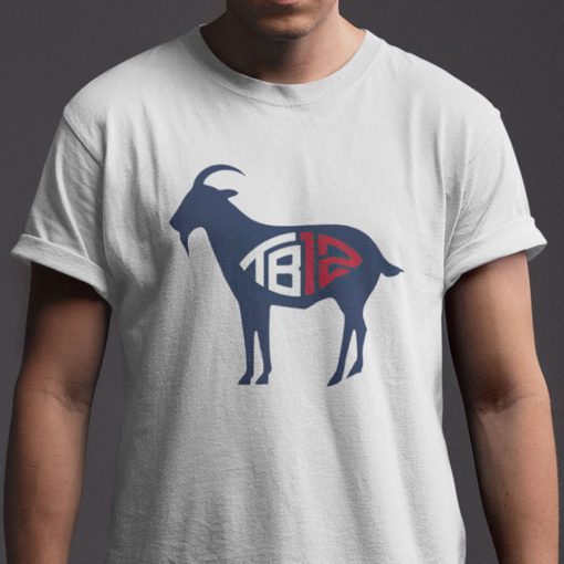2021 Tom Brady Goat, TB12 Goat Football Tee Shirt